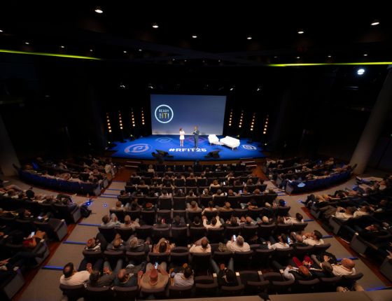 A conference at the Ready For IT Event